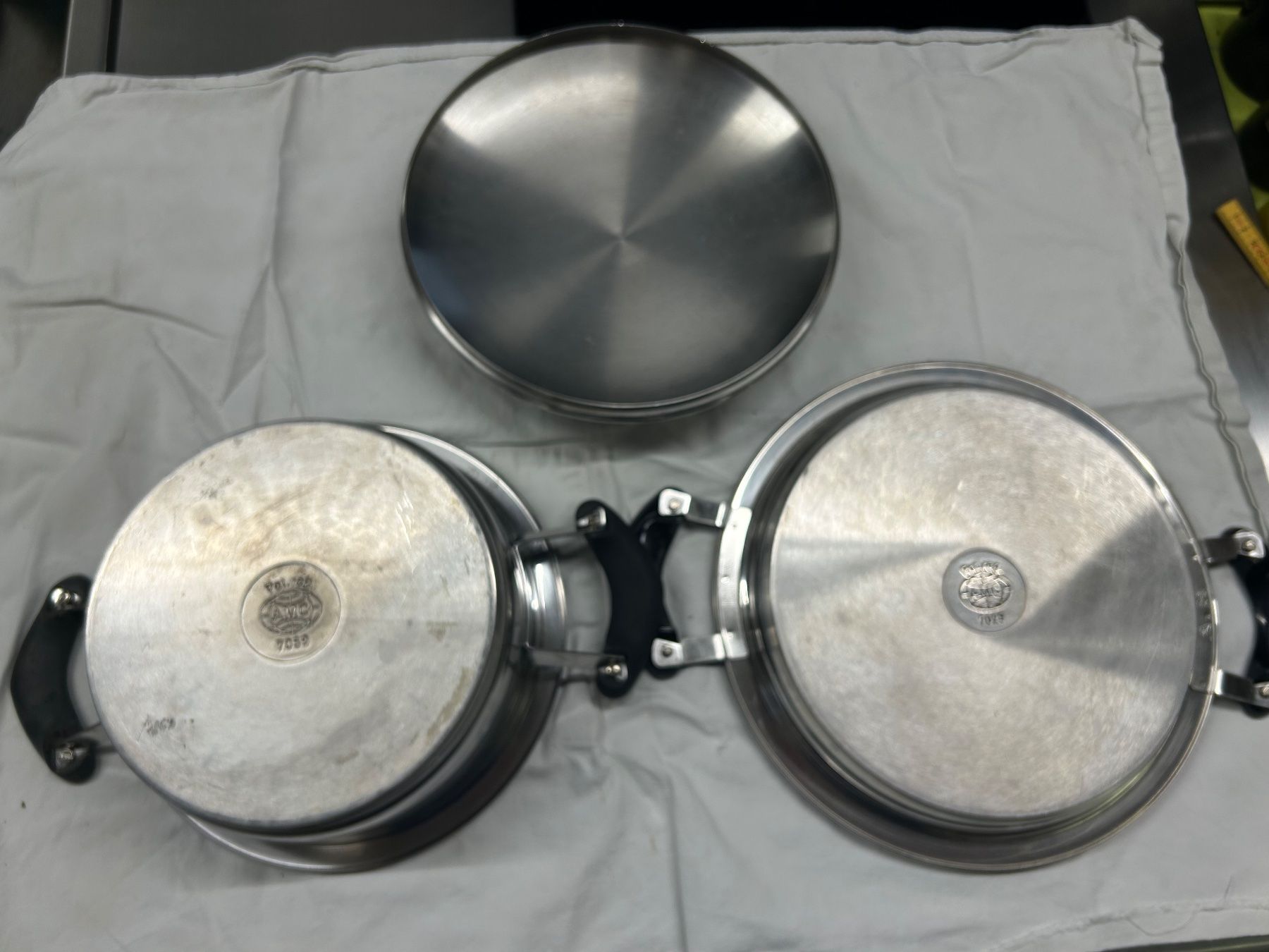 Pentole: AMC 2 er TOPF SET MIT 1 DECKEL – Usato da Weissbad venduto da Usw63 2