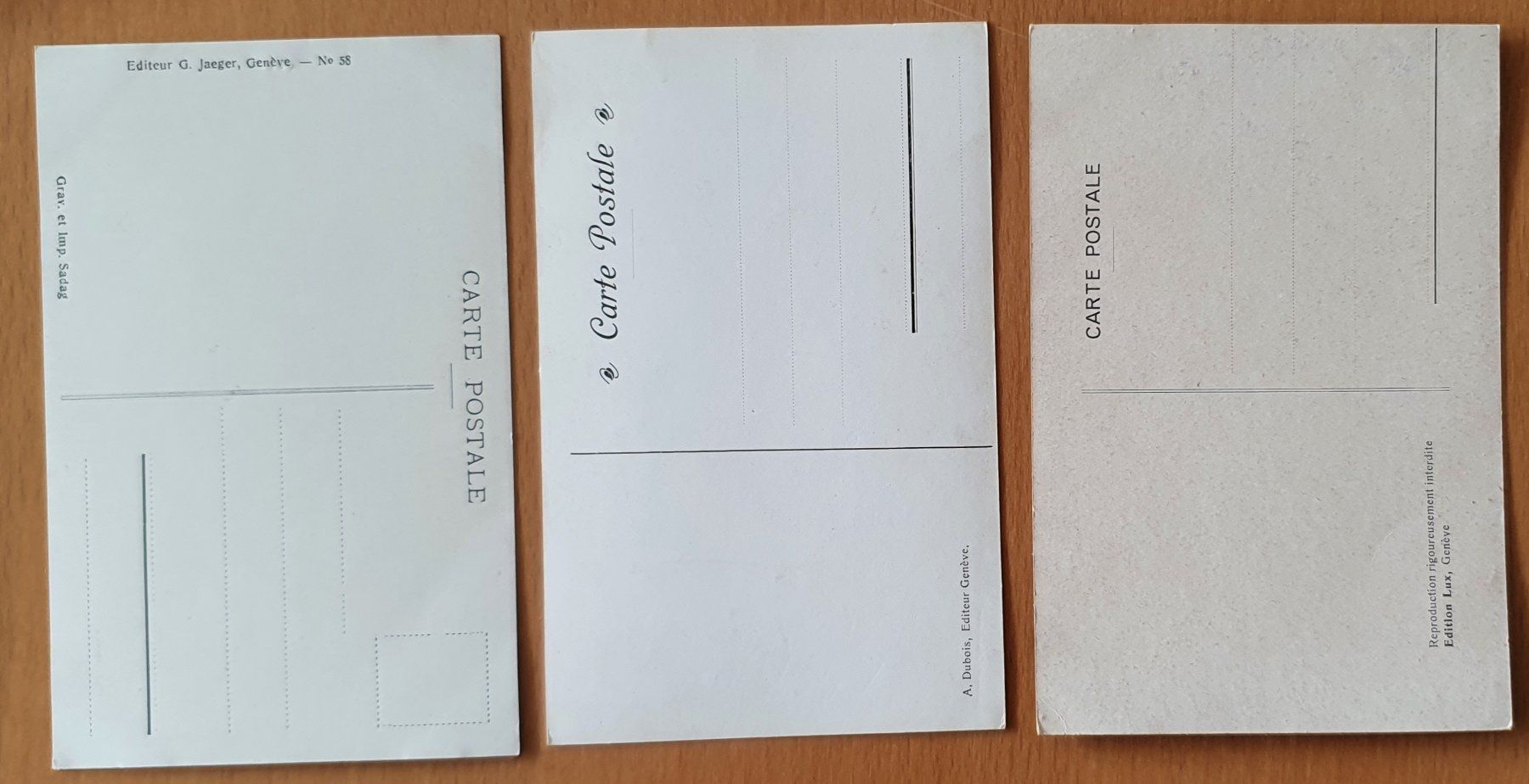 Ansichtskarten: Général Joffre - 3 Ansichtskarte – Gebraucht aus Kreuzlingen von Rschweiz1 1