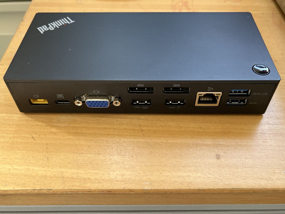 Lenovo Dockingstation: Lenovo Thinkpad Dock usb-c – Gebraucht aus Sumiswald von Beragi 1