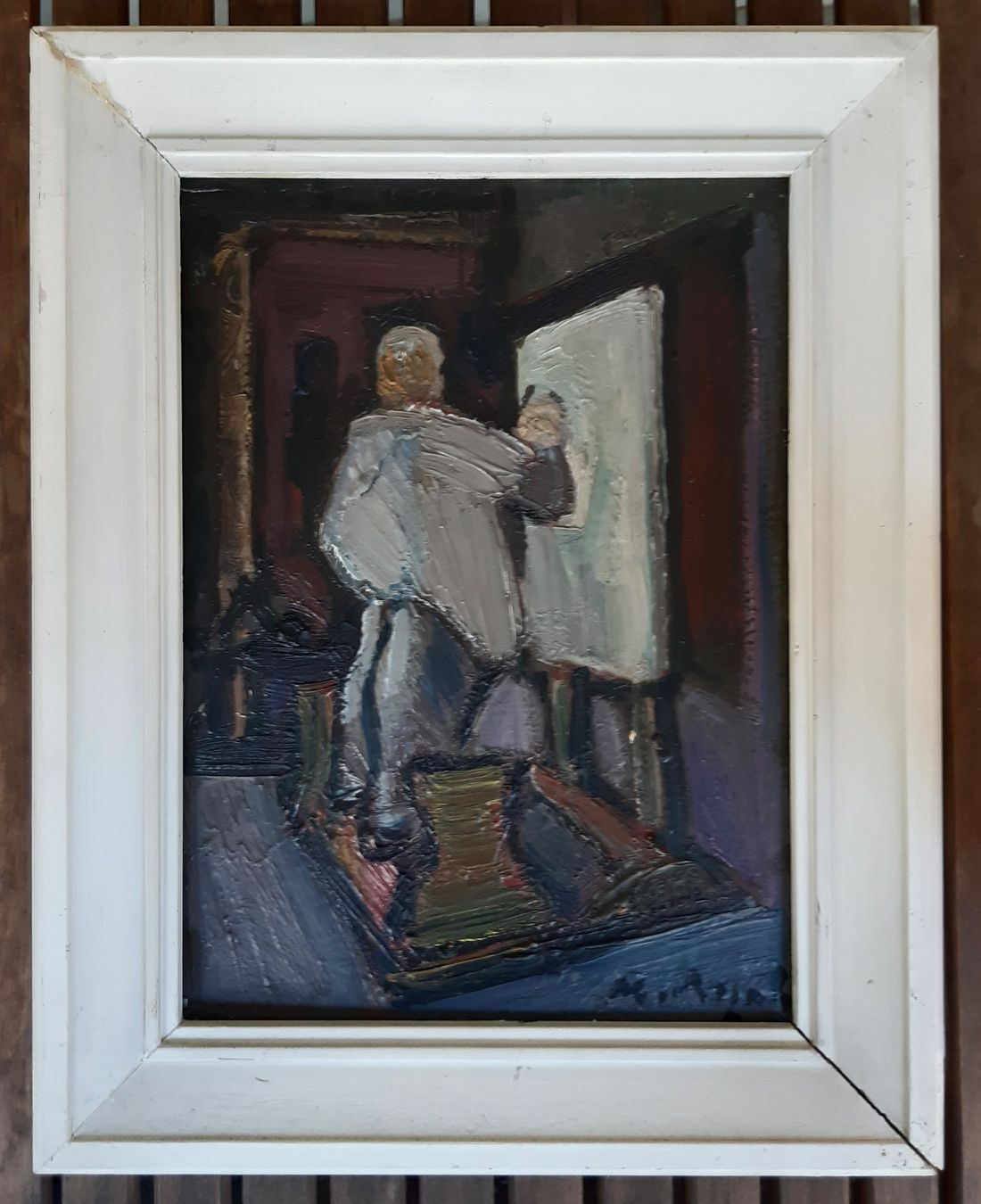 Dipinti: Gemälde Karl Aegerter (1888 - 1969) Basel – Usato da Basel venduto da Tamtam70 1
