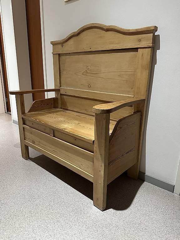 Bänke: Sehr schöne alte massive Holzbank – Gebraucht aus Basel von kruepi 2