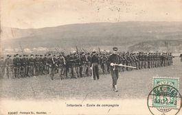 Neuenburg NE Infanterie Kompanieschule militare