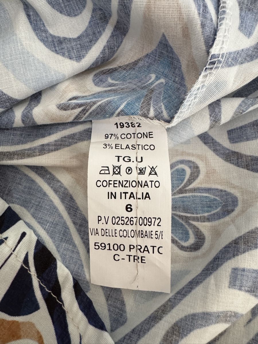 Blusen: Baumwoll Bluse gemustert – Neu (gemäss Beschreibung) aus Aesch BL von comven 2