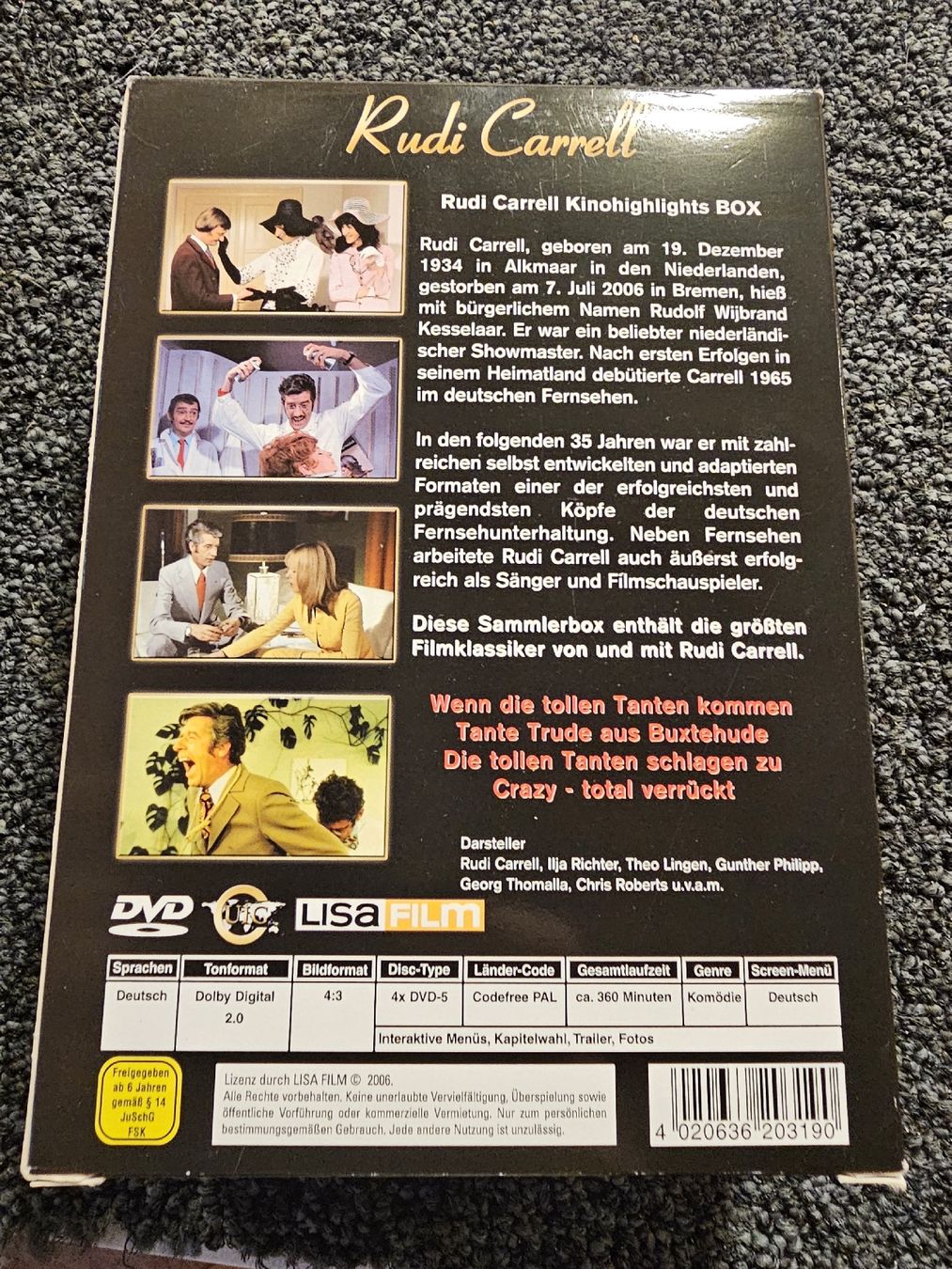 Tous les DVDs: Rudi Carrell Kinohighlights  – D'occasion à Ruswil par jan_bxl5 1