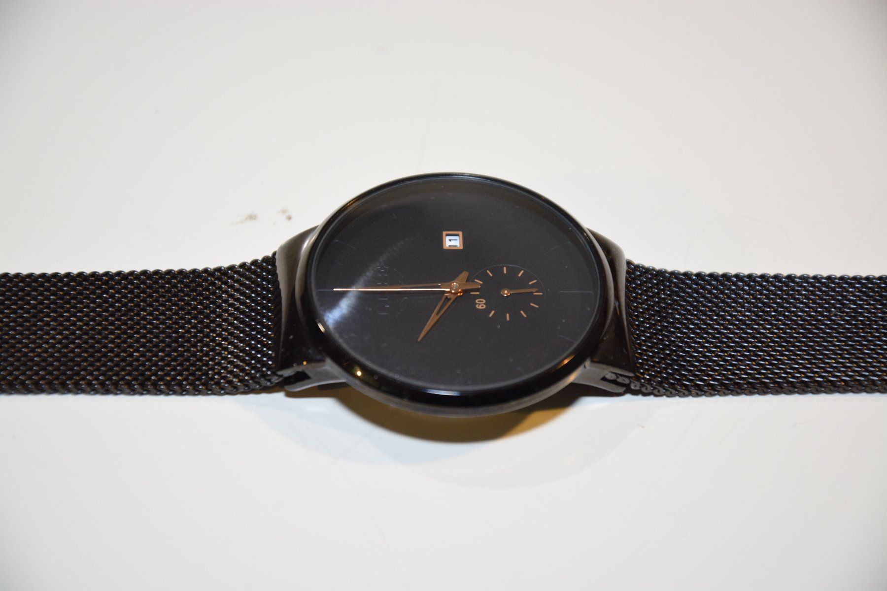 Uhren: Neue ultra dünne Herren  Uhr Quarz – Gebraucht aus Bassersdorf von antikvintage
