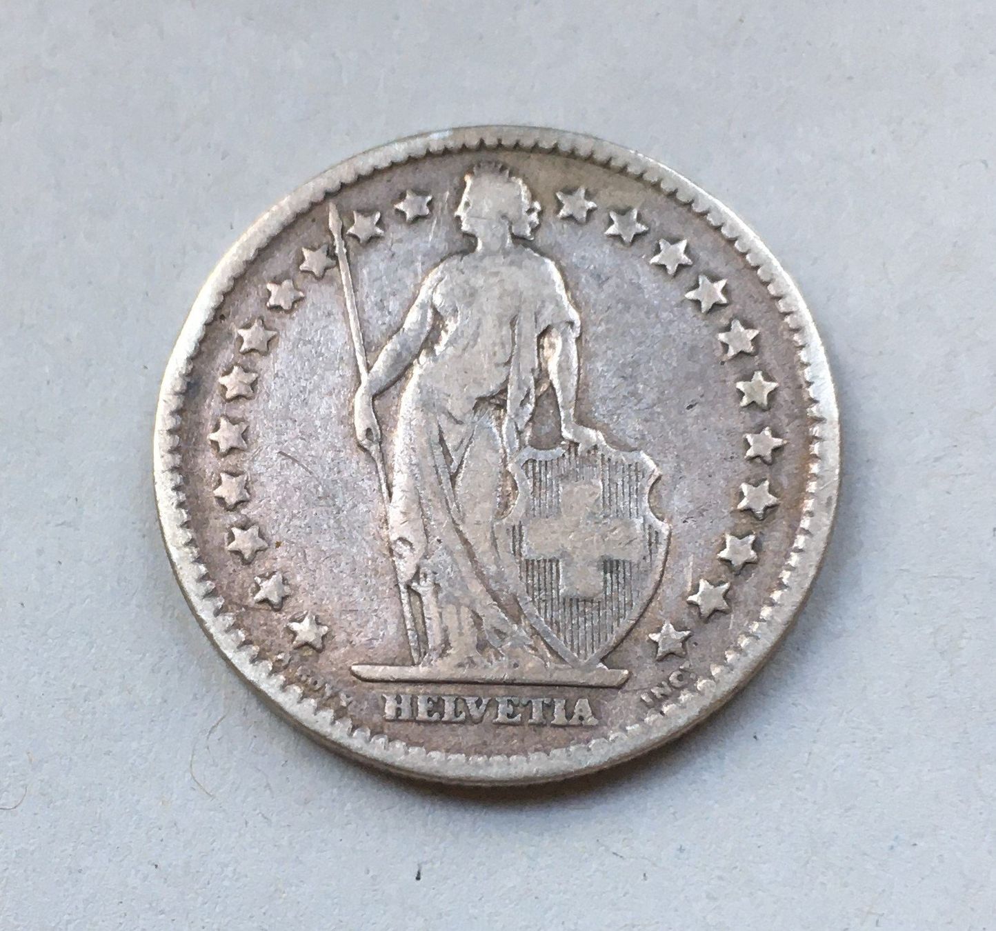 Tutti le monete: 1874 2 Franken Silber – Usato da Kirchberg SG venduto da Helveticus00 1