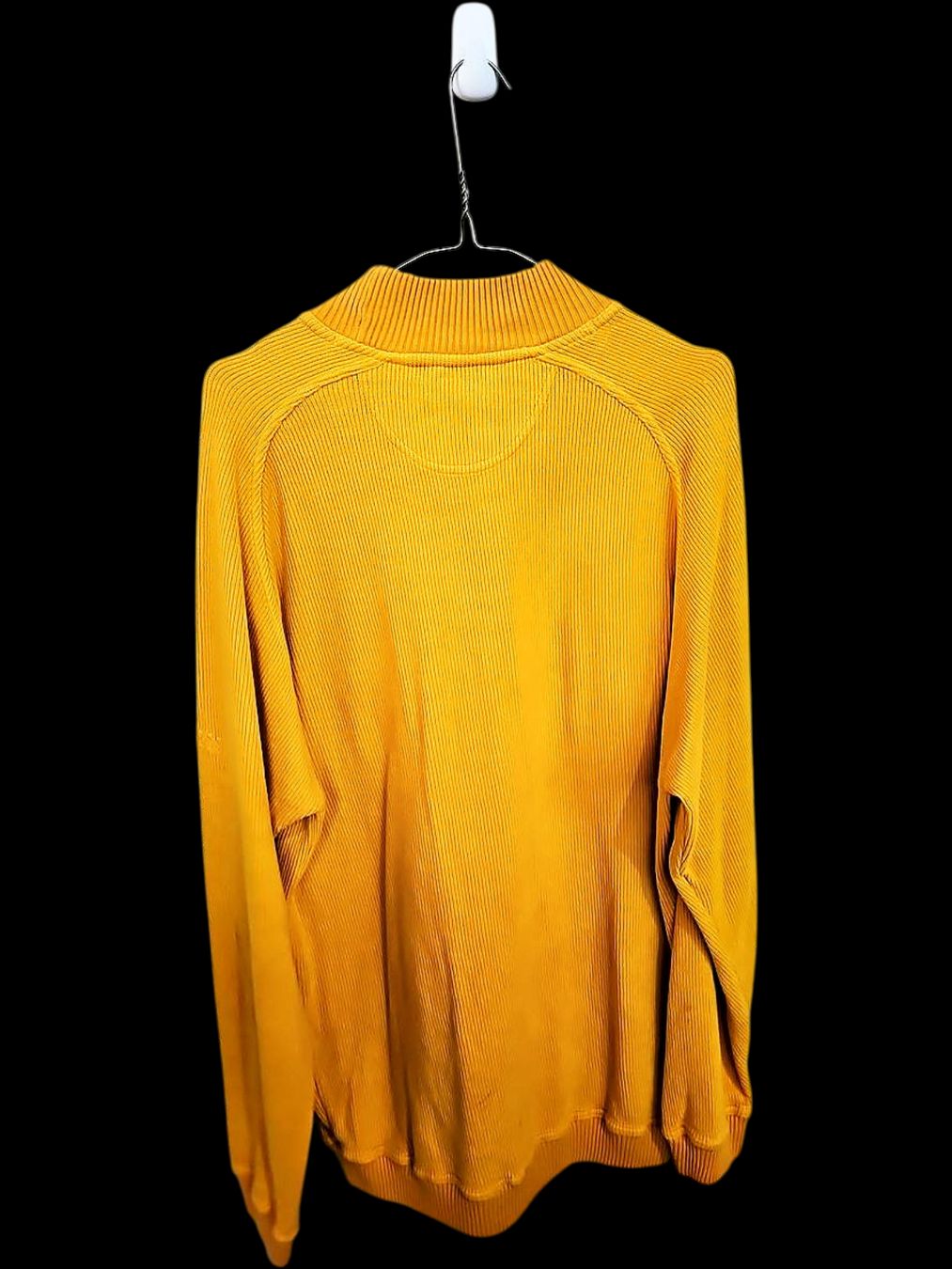 Hugo Boss Kleiderpakete: BOSS Hugo Boss Senfgelber Gerippter Rollkragenpullover – Gebraucht aus Zug von vinokilo 3