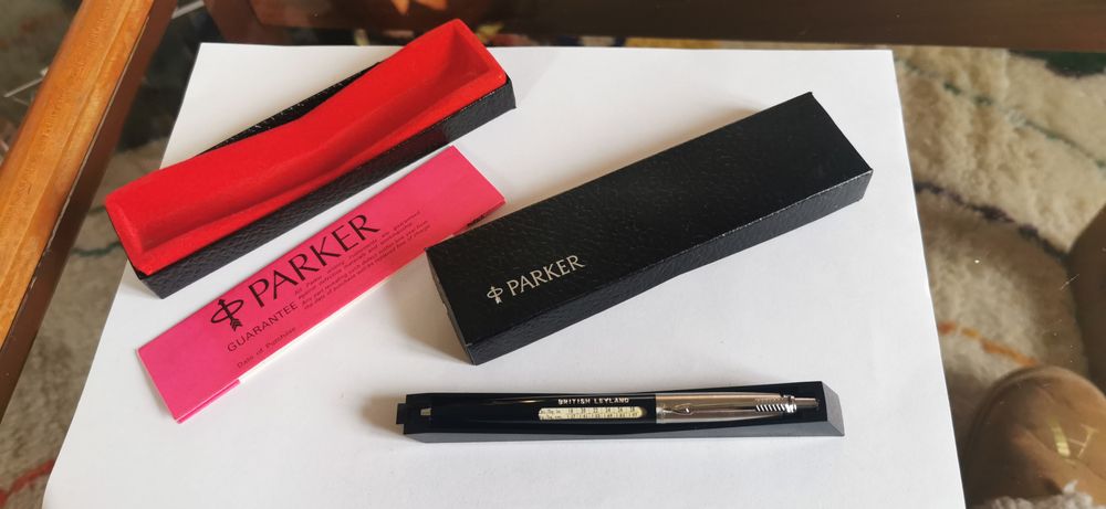 STYLO À BILLE VINTAGE PARKER JOTTER GARNITURE CHROME | Kaufen auf Ricardo