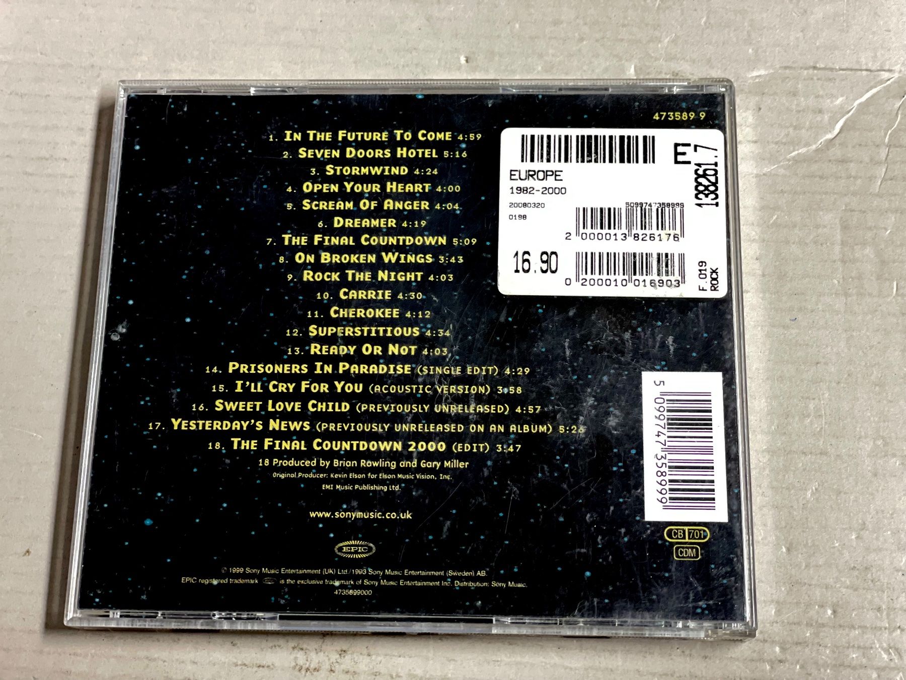 CDs: Europe - The Final – Gebraucht aus Muri b. Bern von AdidasCollector 1
