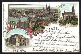 Litho Basel, Theater, St. Elisabethenkir