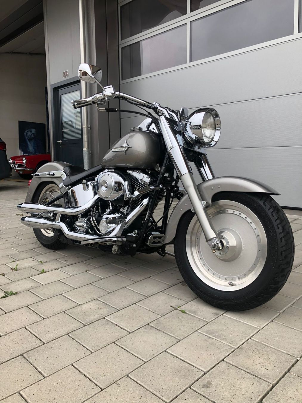 Harley-Davidson Chopper: Harley Davidson Fat Boy FLSTF 1450 – Usato da Hoeri venduto da negoziation 2