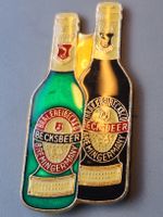 Pin Becks Beer Flaschen Design Metall guter Zustand