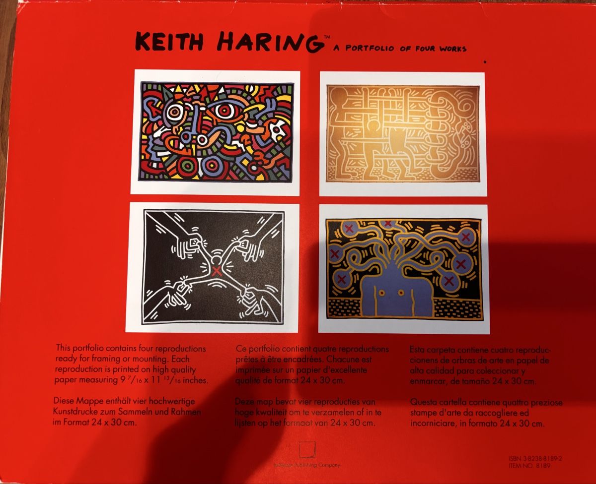 Poster & Bilder: Keith haring – Neu (gemäss Beschreibung) aus Schmitten FR von Moscasto 2