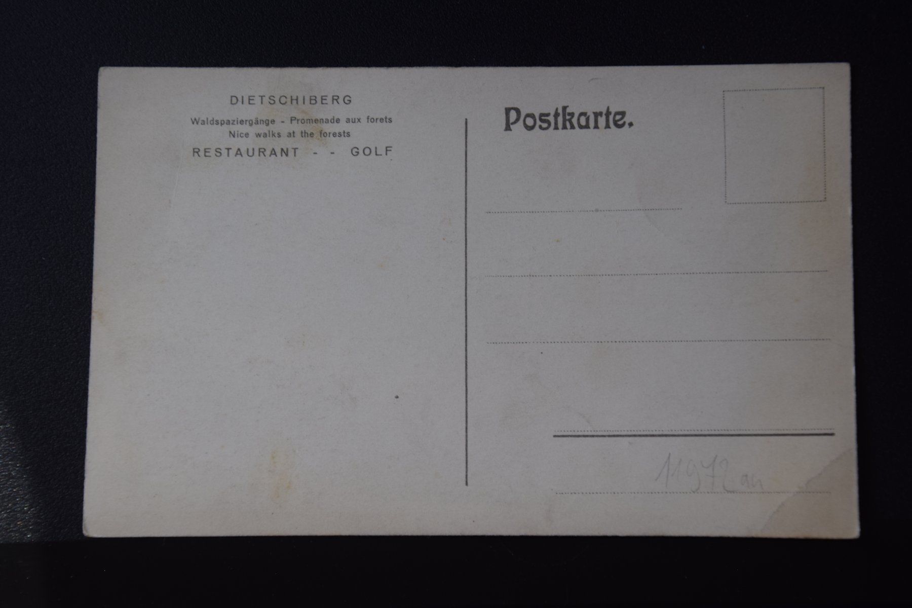 Cartoline postali: AK Luzern, Dietschiberg – Usato da Luzern venduto da CH2018 1