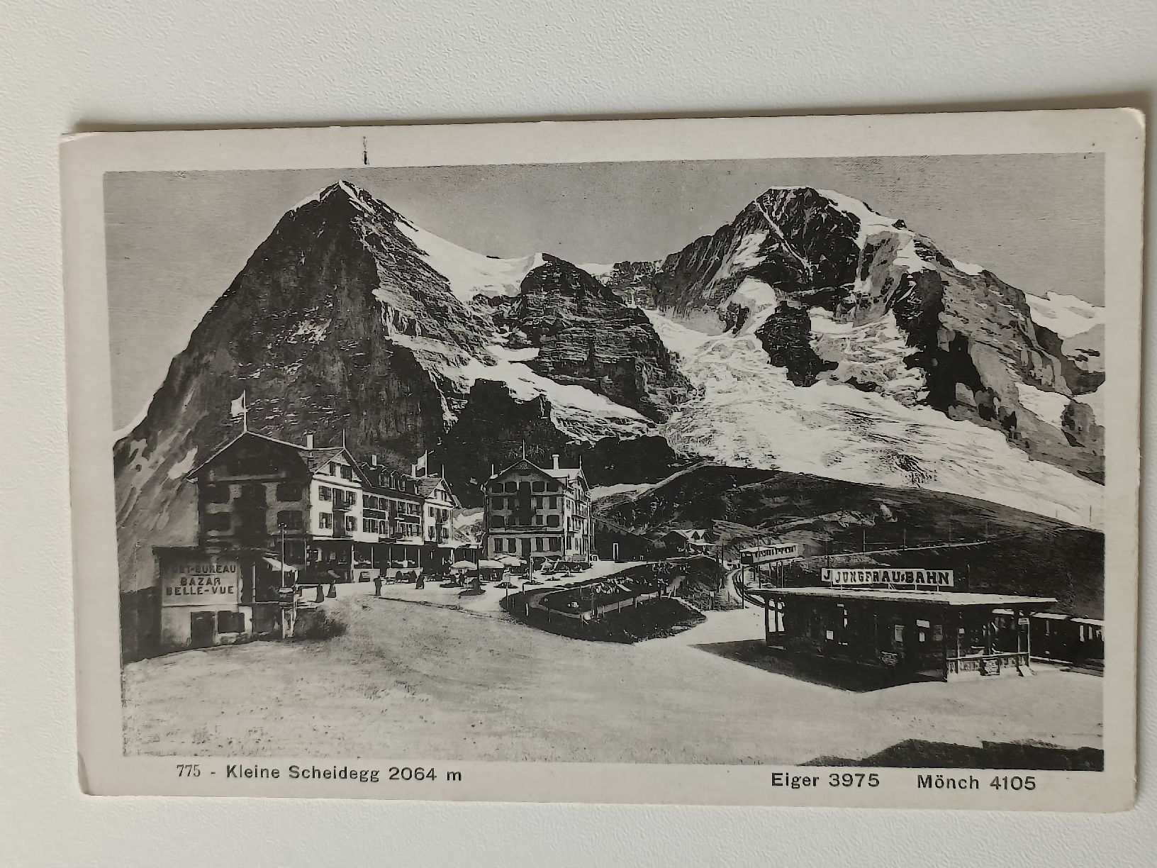 Cartoline postali: Alte PK / Kleine Scheidegg - Jungfrau Bahn ca. 1925 – Usato da Brugg AG venduto da Ente015