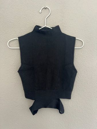 ZARA Top schwarz, Size S