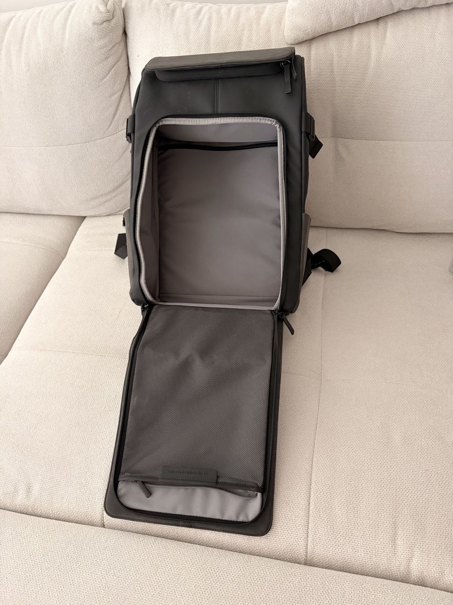 Kapten & Son Zaini: Kapten & Son Bali Medium Rucksack All Black – Usato da Zürich venduto da badaha 6