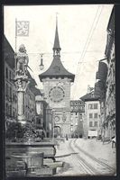 Bern, Zeitglockenturm und Bärenbrunnen