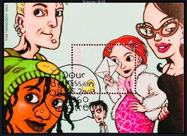 🇨🇭2003 BEAU BLOC 1er jour « BANDES DESSINÉES « (LBK 29.00)