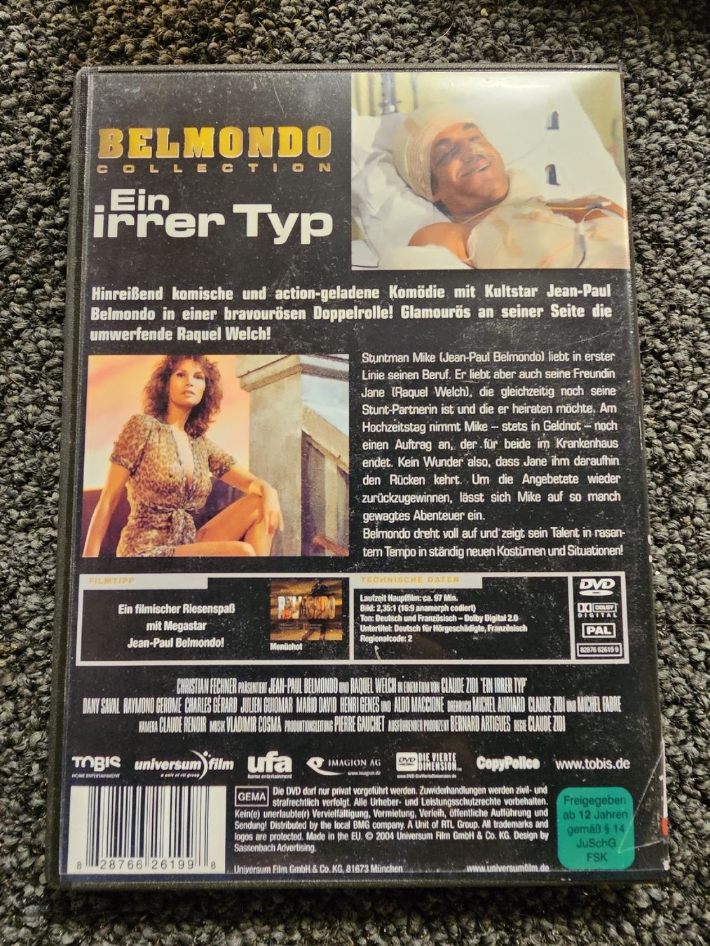 Tutti i DVDs: BELMONDO Collection Ein irrer Typ (21629) – Usato da Ruswil venduto da jan_bxl5 1