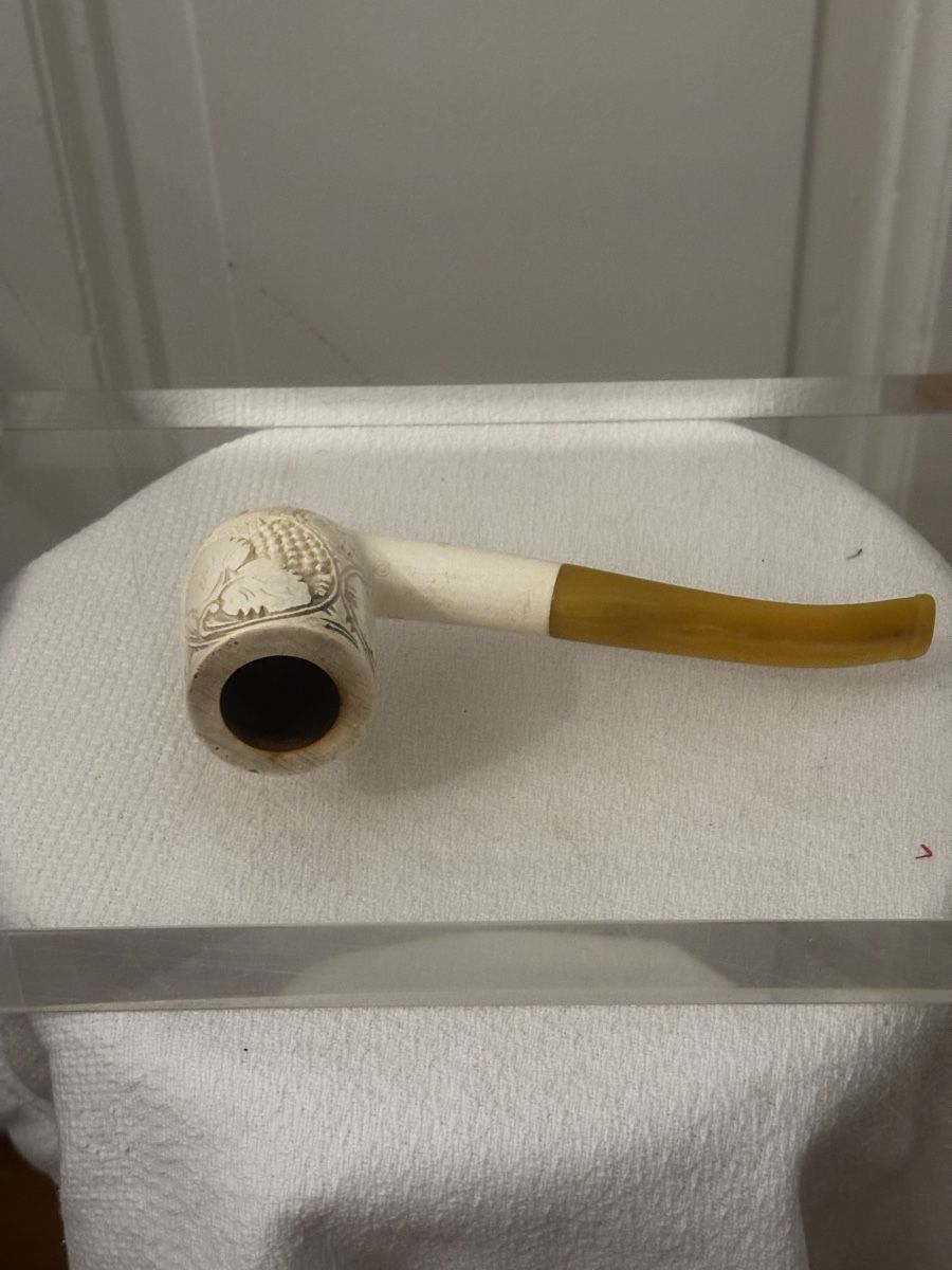 Pipe & Accessori: Pipe à tabac sculptée décor vigne bon état – Usato da Genève venduto da ati_tj8f 1