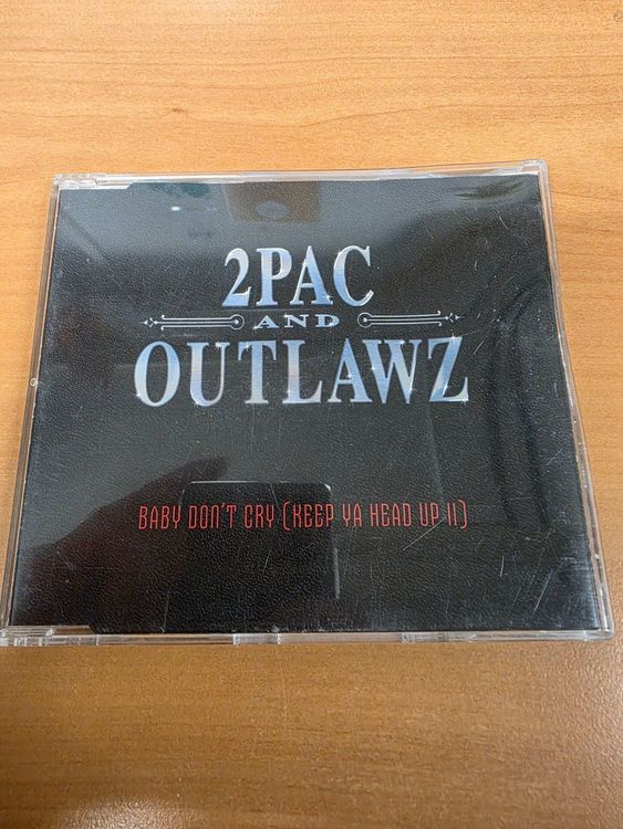 Single, 2Pac & Outlawz – Baby Don't Cry (Keep Ya Head Up II) (Gebraucht ...
