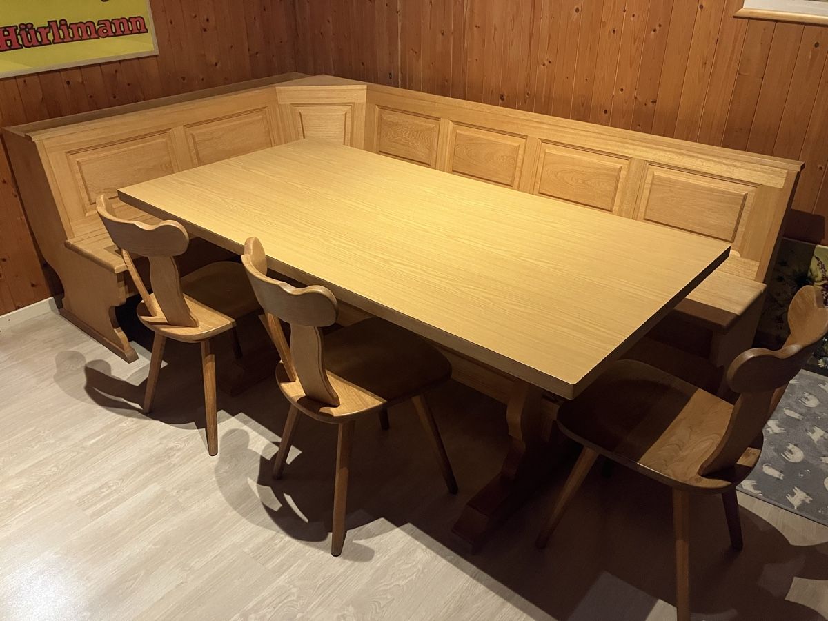 Bancs: Eckbank mit Tisch – D'occasion à Lommis par gorenc-swiss