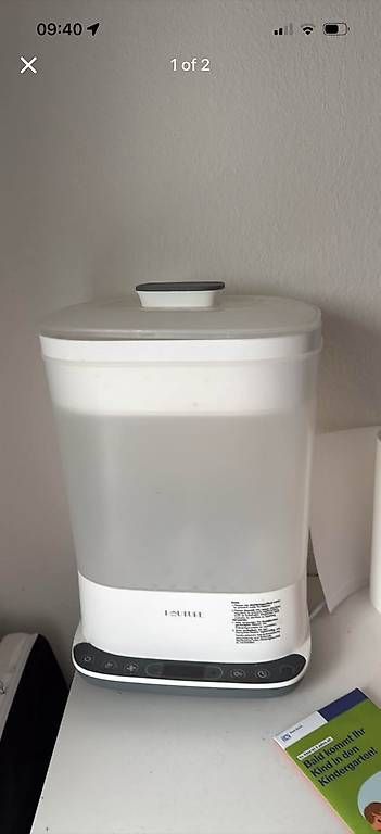 Pasti del neonato: Sterilizer bottle pacifiers Hauture – Usato da Zürich venduto da mat_5l7y 1