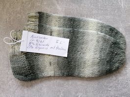 Sneaker / Kurzsocken handgestrickt, Grösse: 46/47