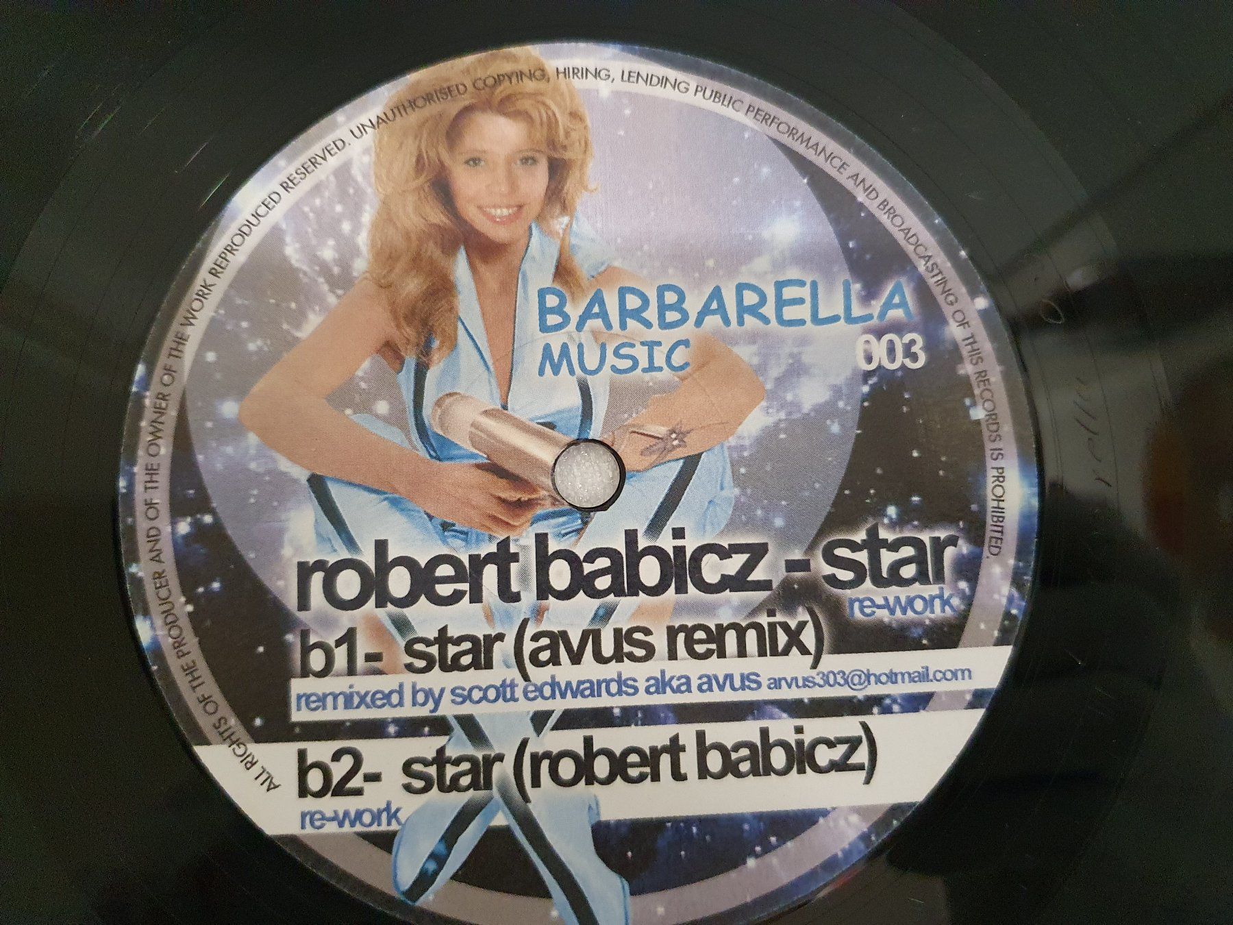 Schallplatten: Robert Babicz – Star (Re-Work) (Minimal Techno) – Gebraucht aus Uster von Vinyl-Leidenschaft 5