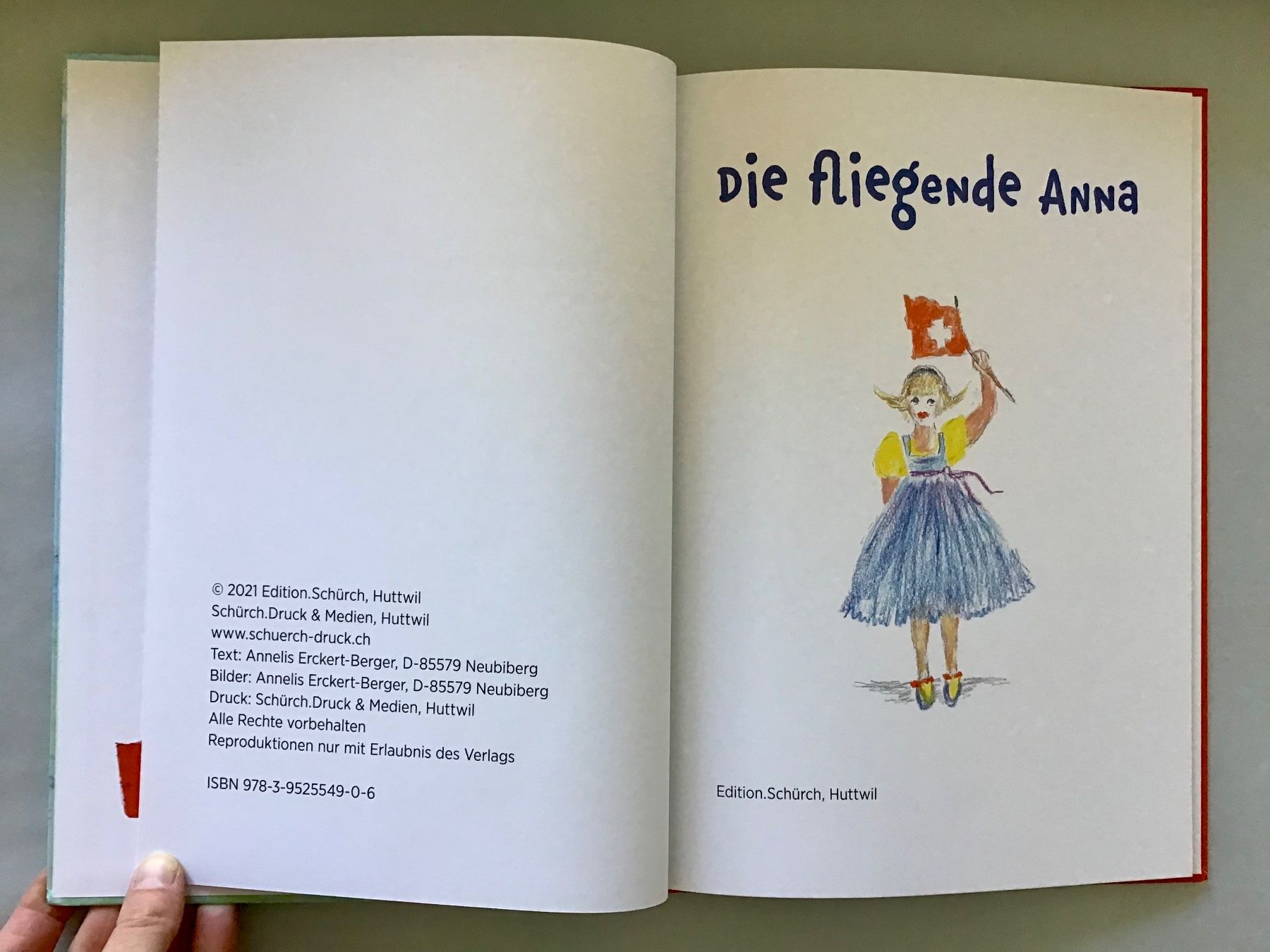 Libri: Bilderbuch: Die fliegende Anna – Nuovo (secondo la descrizione) da Bubendorf venduto da Alpenheidi 2