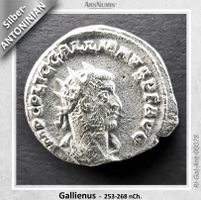 Römische Silbermünze - Gallienus