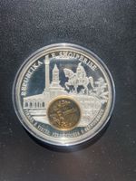 Gedenkmünze Albanien European Currencies 2003 mit Zertifikat