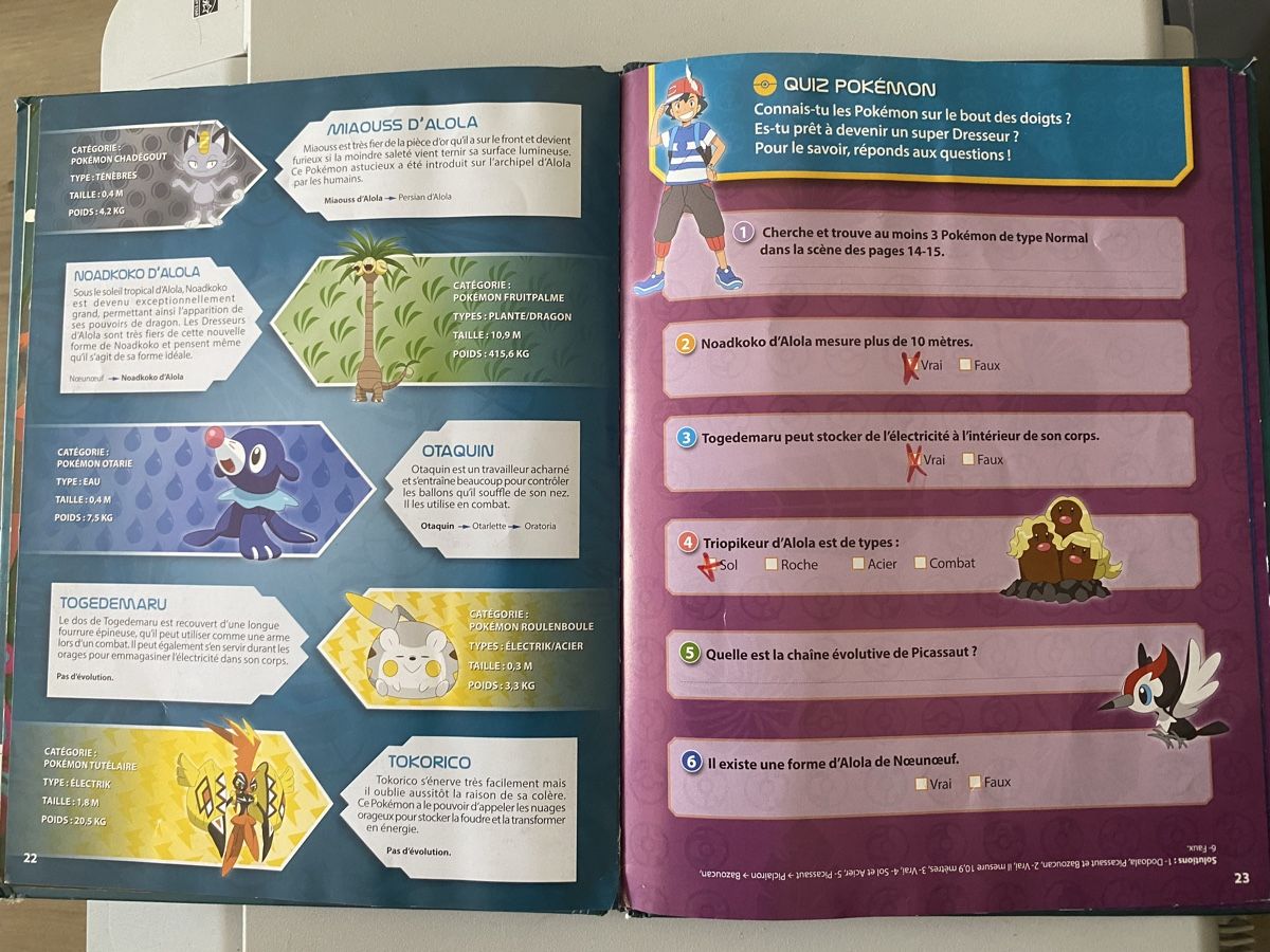 Libri: Pokémon cherche et trouve livre – Usato da Versoix venduto da av_q1290 1