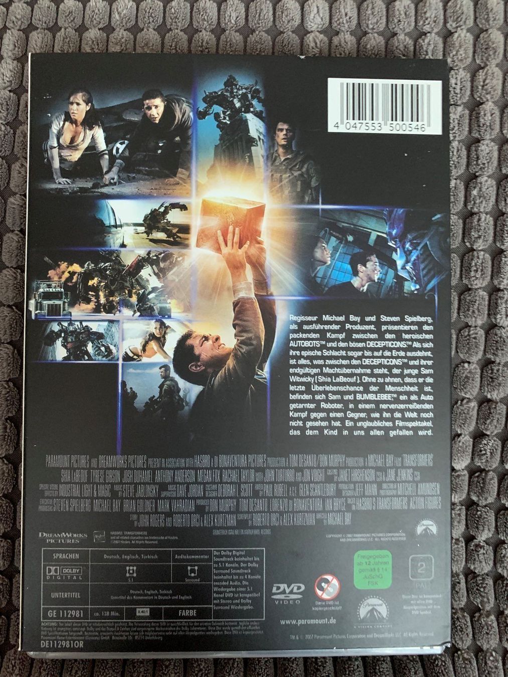 Tutti i DVDs: Dvd Trans Formers – Usato da Ittigen venduto da Scbern2 1