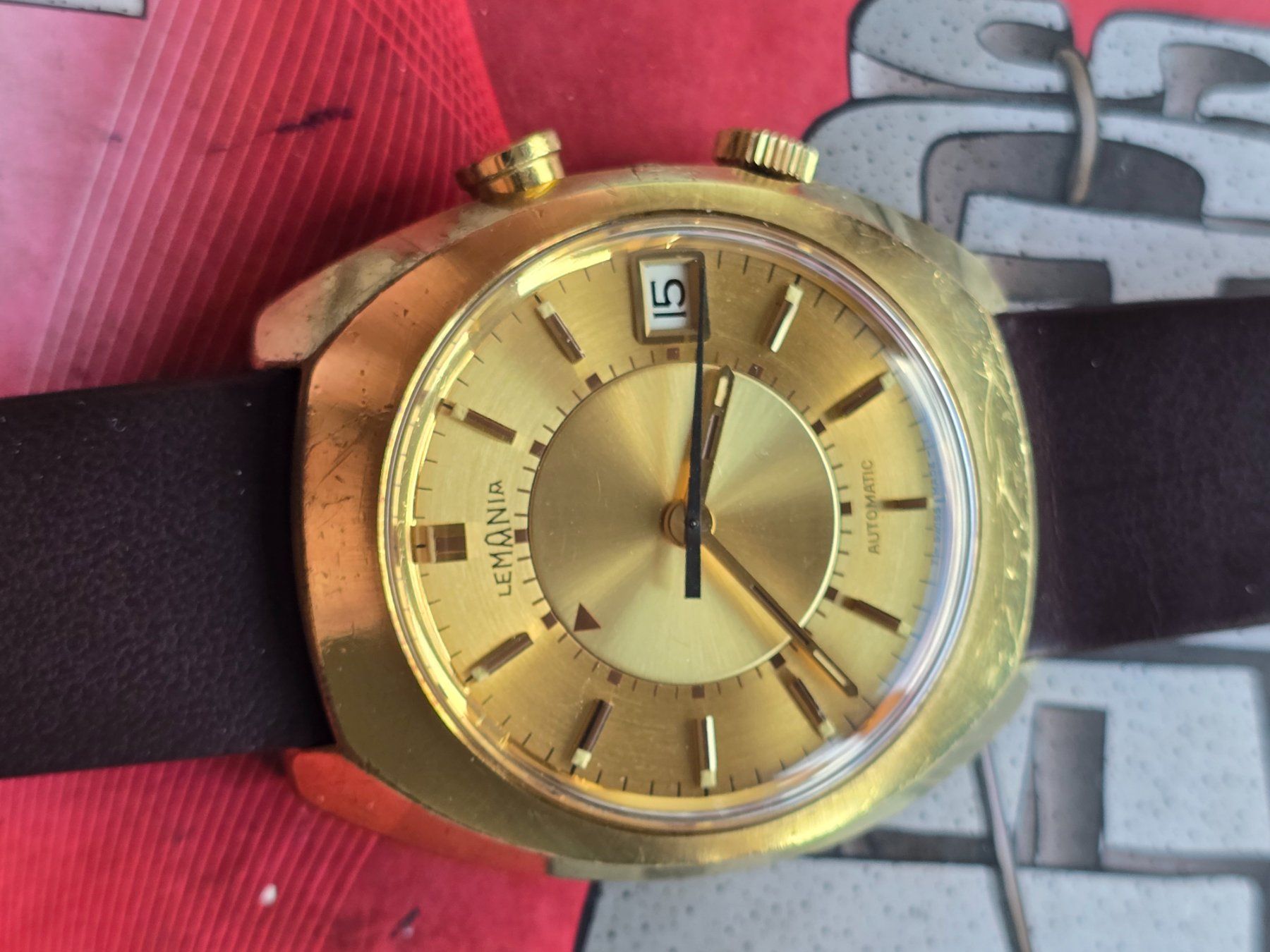 Favre Leuba Orologi: 20 Lemania Memomatic Wecker Cal 2980 Wunderschoen – Usato da Muri AG venduto da Corredor 3