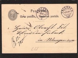 GS 5 Rp, Triengen LU - Wangen a. Aare , gel. 1884