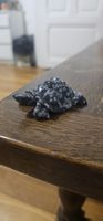 Tortue obsidienne vintage