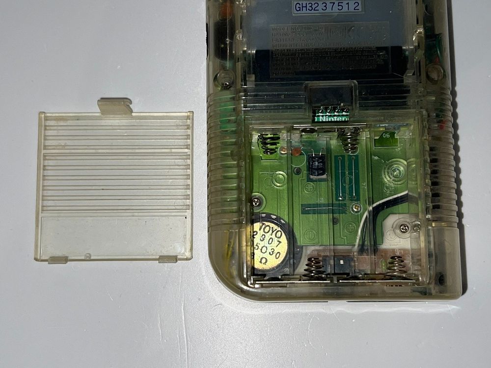 Nintendo Game Boy Konsole (transparent) mit Case und Tetris | Kaufen ...