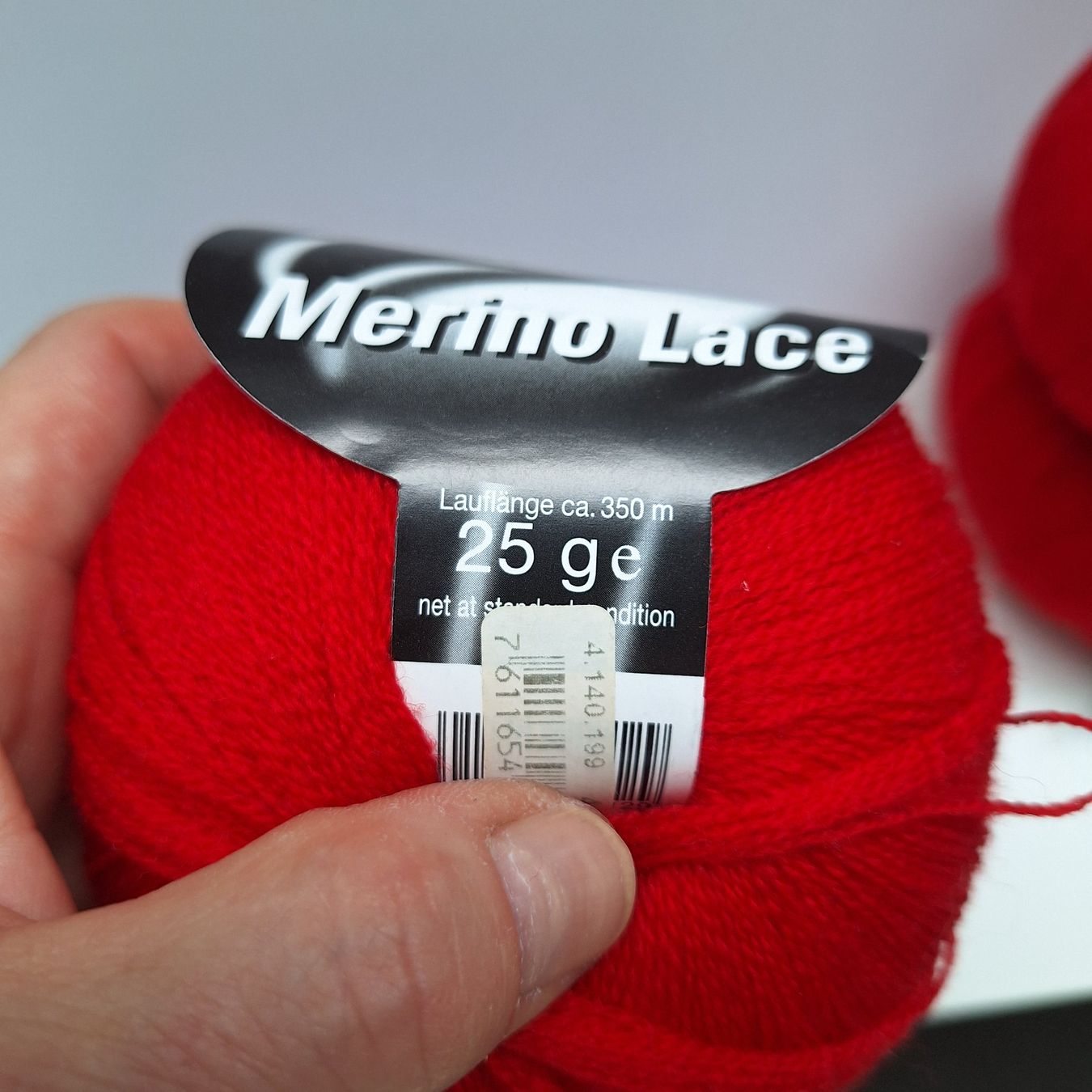 Lana: Lacewolle rot – Nuovo (secondo la descrizione) da Hölstein venduto da Drueegger 2
