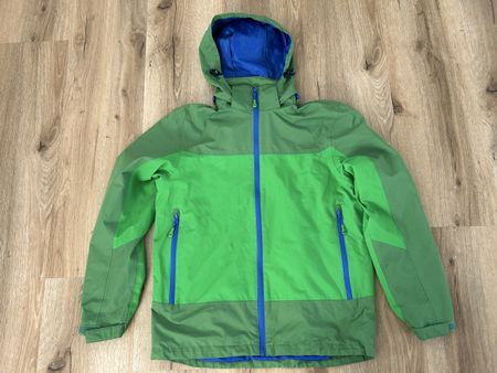 GTS Regenjacke, Gr. S, grün/blau -  guter Zustand