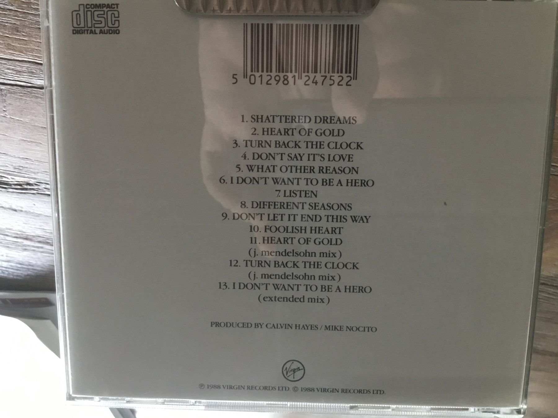 CD: Johnny Hates Jazz Turn Back 💿 – Usato da Thierachern venduto da sweden08 1