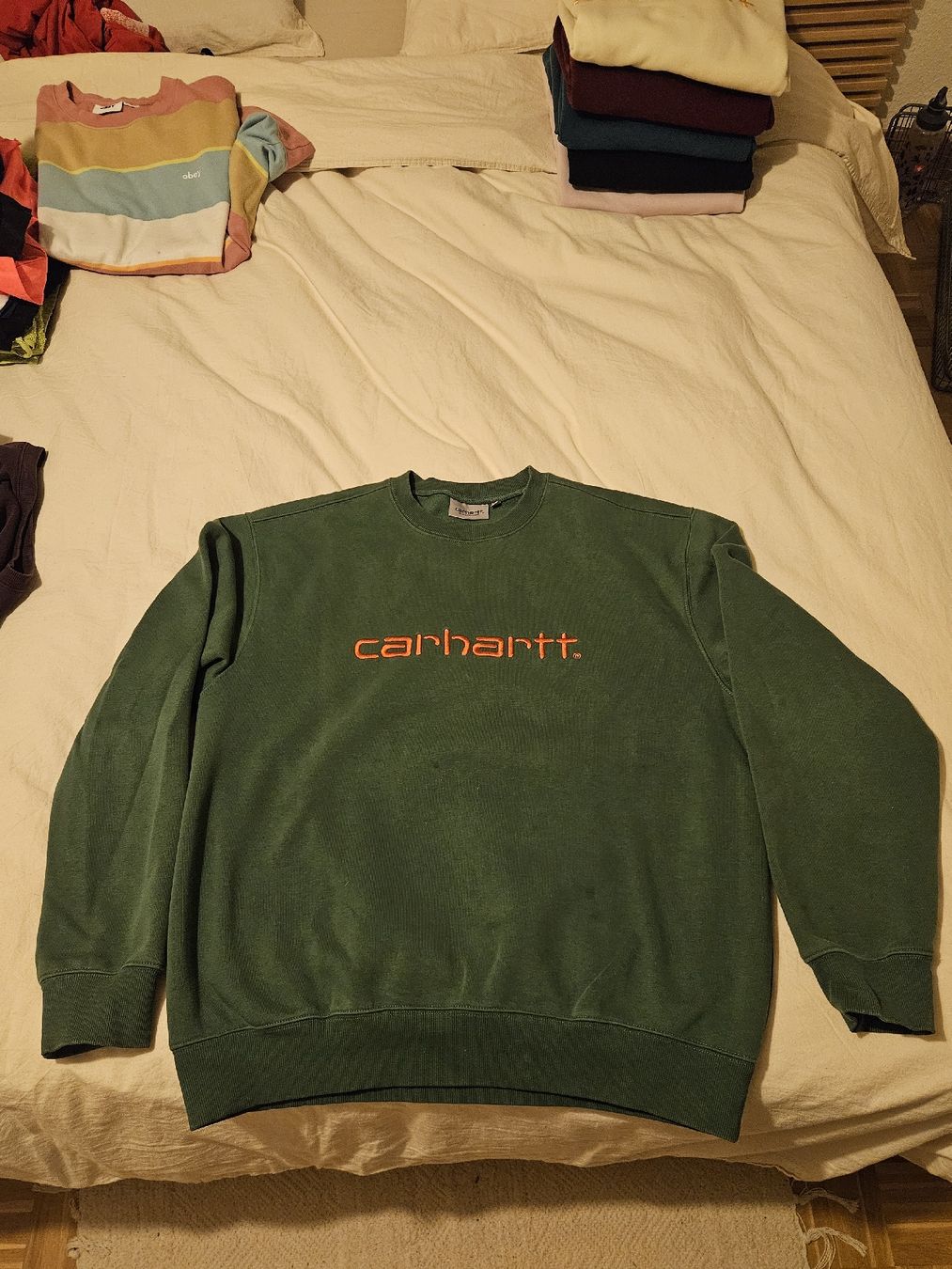 Carhartt Pullover & Sweatshirts: Carharrt Sweat Vert L – Gebraucht aus Petit-Lancy von the_9c6q