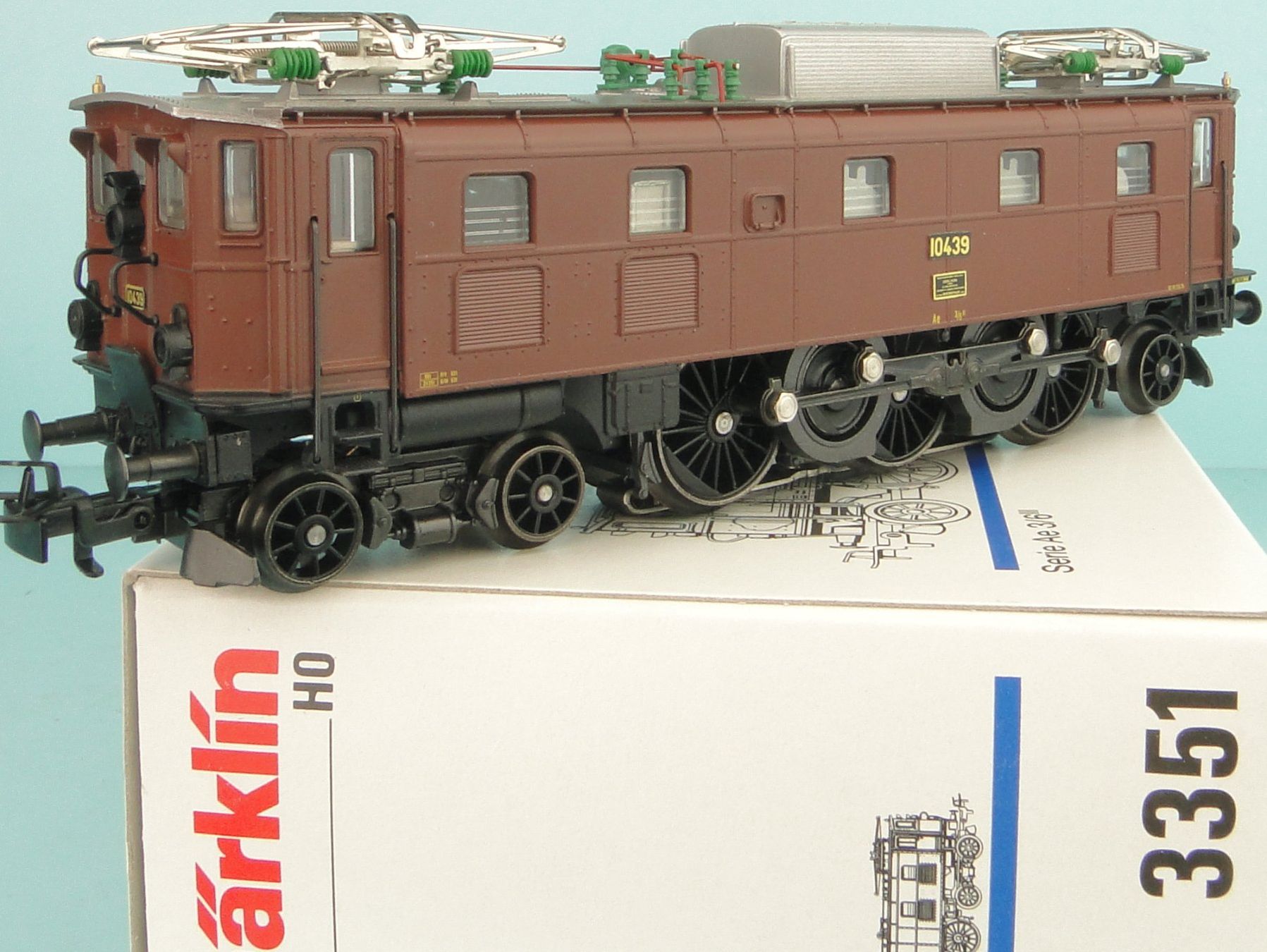 Märklin Modellini di ferrovie: Märklin 3351 Ae 3/6 – Usato da Bülach venduto da cann11