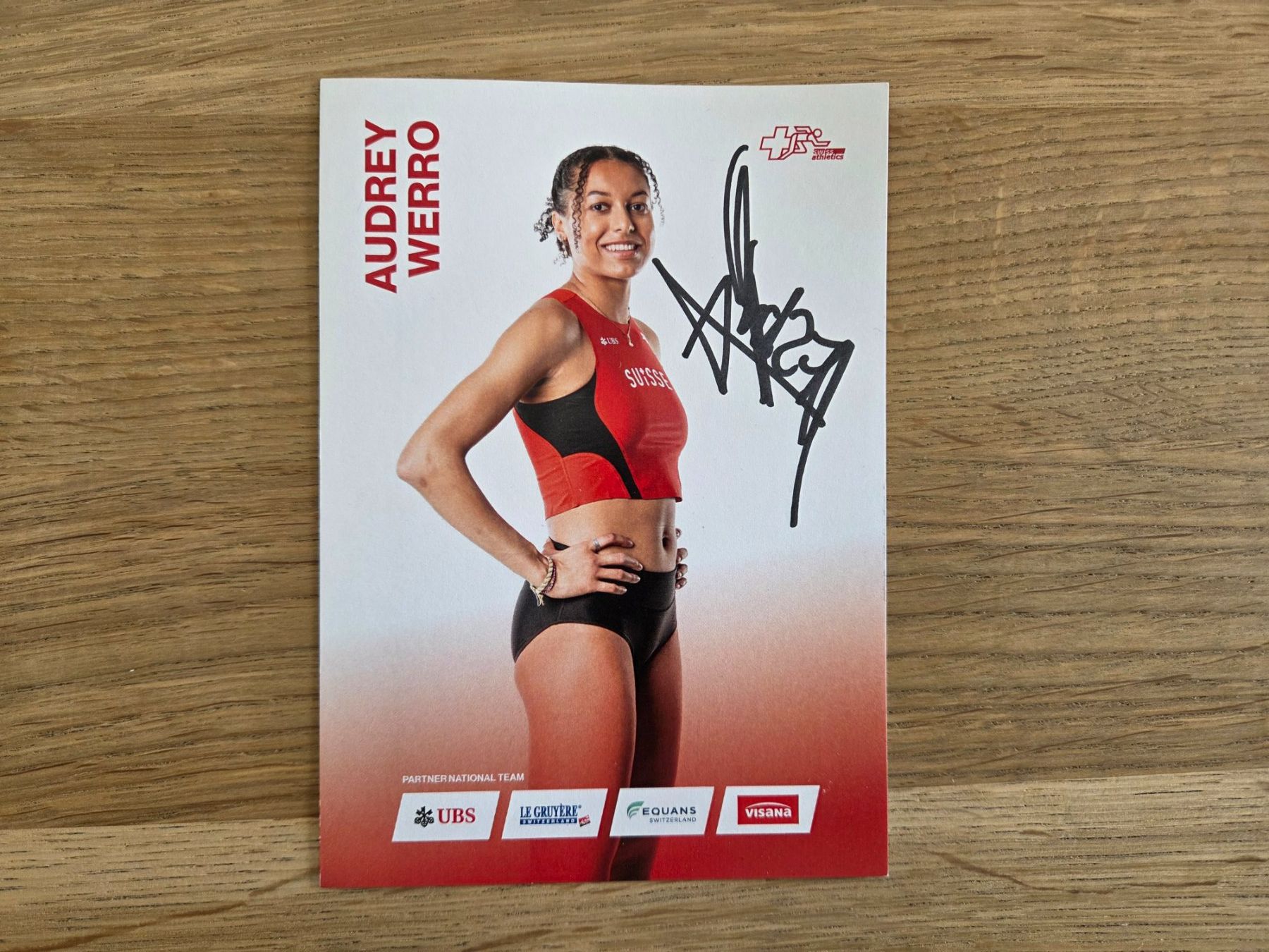 Autografi: Audrey Werro – Nuovo (secondo la descrizione) da Villars-sur-Glane venduto da Bolinot