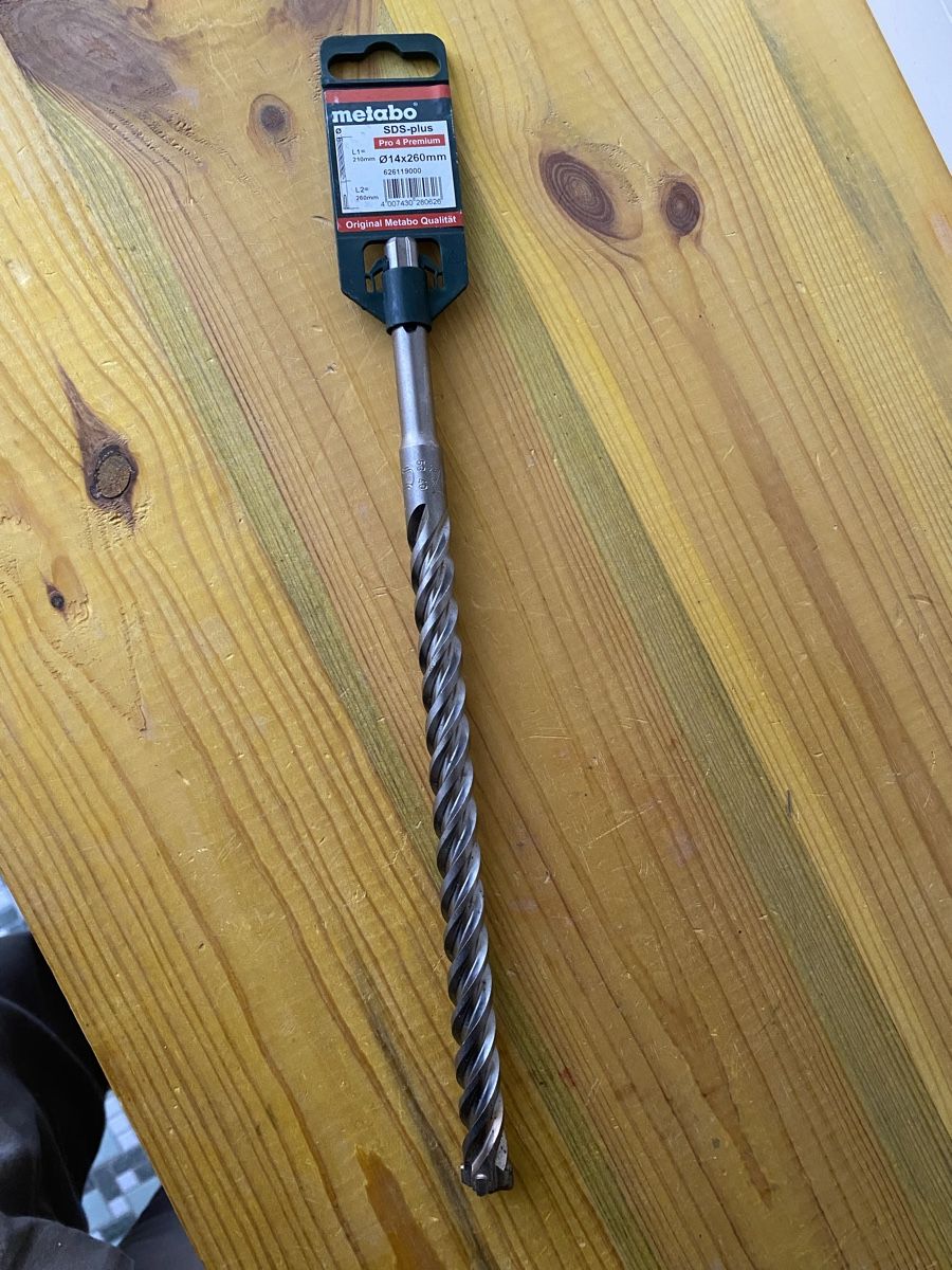Metabo Tutti gli attrezzi: Metabo SDS-plus 14x260 Pro 4 Premium – Nuovo e nell'imballaggio originale da Erstfeld venduto da MiMaTo 1