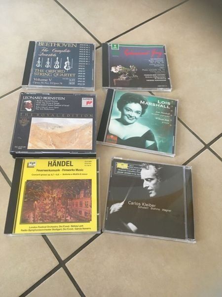 CD: 6 CD klassische Musik – Nuovo (secondo la descrizione) da Bergdietikon venduto da book-4-you