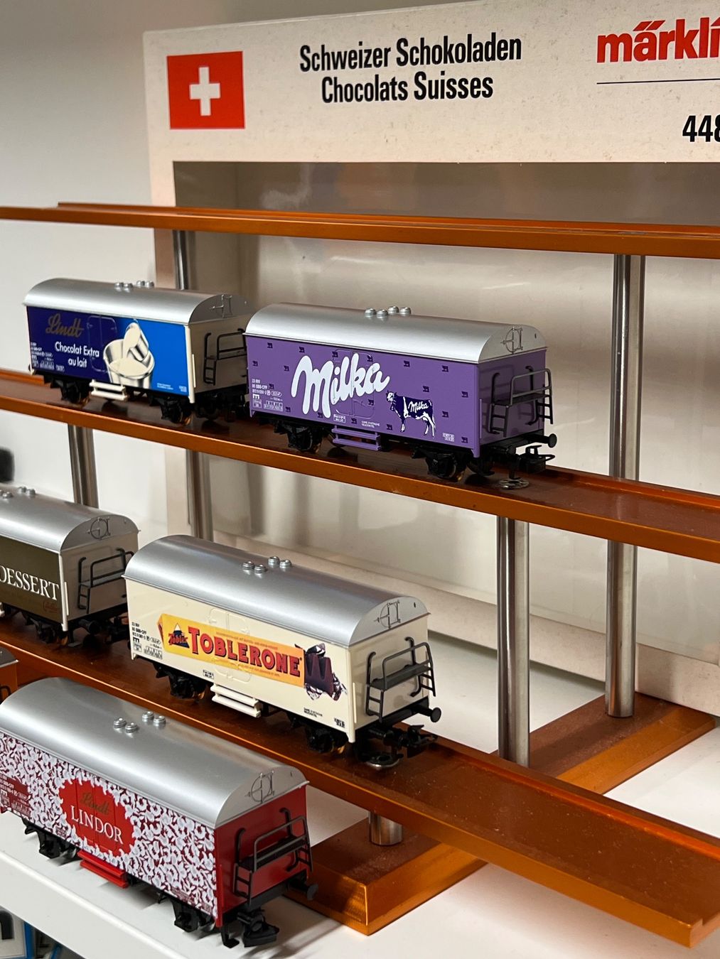 Märklin Modellini di ferrovie: Märklin 4489 Schweizer Schokolade  H0 AC – Usato da Geroldswil venduto da TopTrain54 3