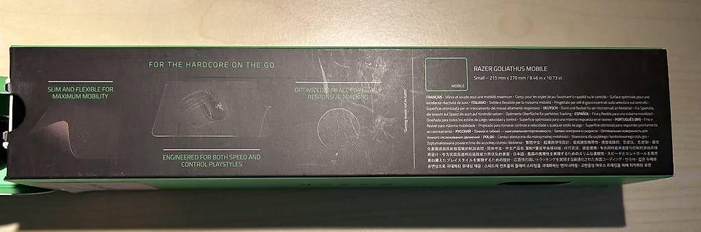 Tappetini per mouse: Mausmatte Razer Goliathus Mobile Small – Usato da Bettingen venduto da Pitagyros 2