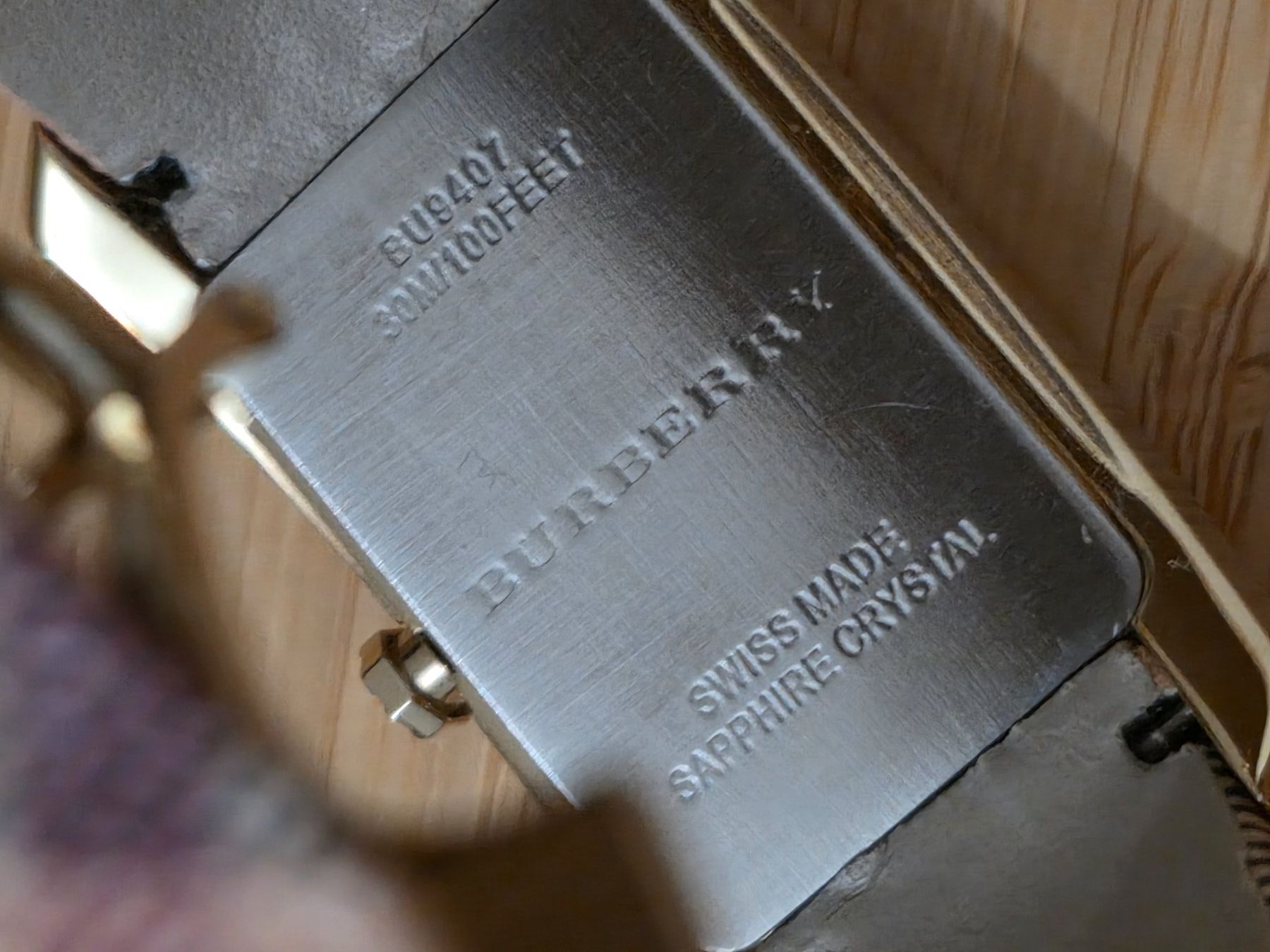 Burberry Orologi: Schöne BURBERRY Uhr – Usato da Langenthal venduto da tranl 1